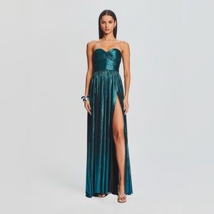 Retrofete Ezri Dress - Aquamarine, Size XXS